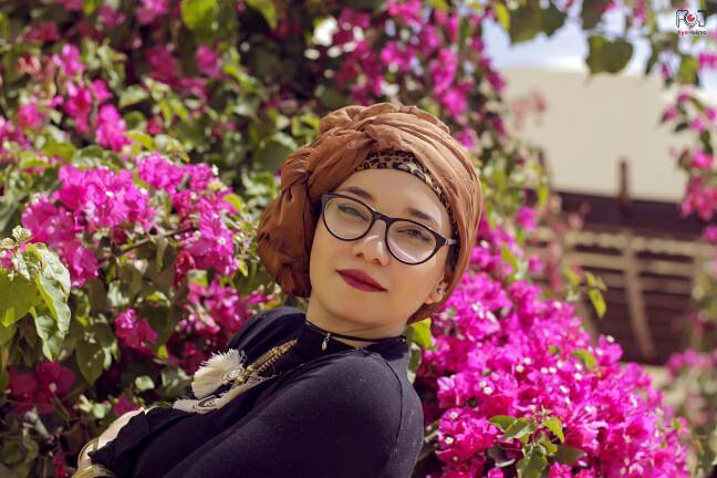 "مى " فنانة تستخدم تقنية الرسم البارز لمساعدة المكفوفين للتمتع بالفن التشكيلى 1493217476 481 52067