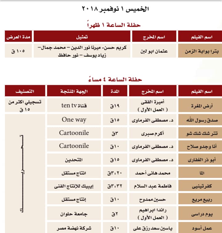 "السينما لحظات لا تنسى".. مهرجان السينما المصرية بـ"ثقافة أسيوط" 1540813571 229 52702 44902228 2223763354565058 4515353118908612608 n