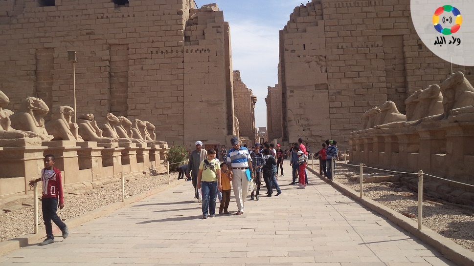 للمرة الأولى بمصر.. بعثة صينية تتولى مهام توثيق وترميم معبد "إله الحرب" 1543238065 384 231853