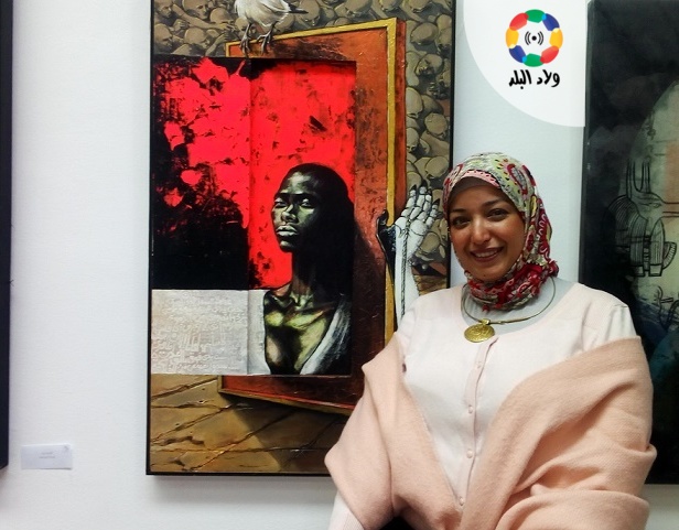 "المرأة وقيود القارة السمراء".. عمل فني بصالون الجنوب الدولي 1545122889 304 118041 .
