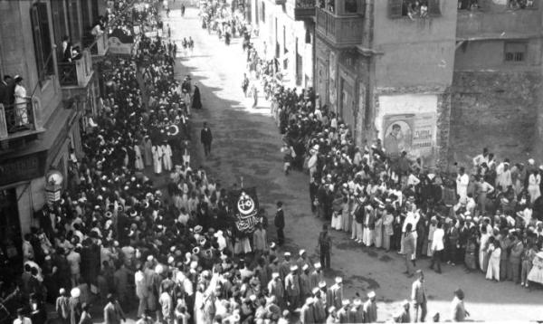 1551836425 867 47670 demonstration in egypt in 1919 crescent the cross and star of david