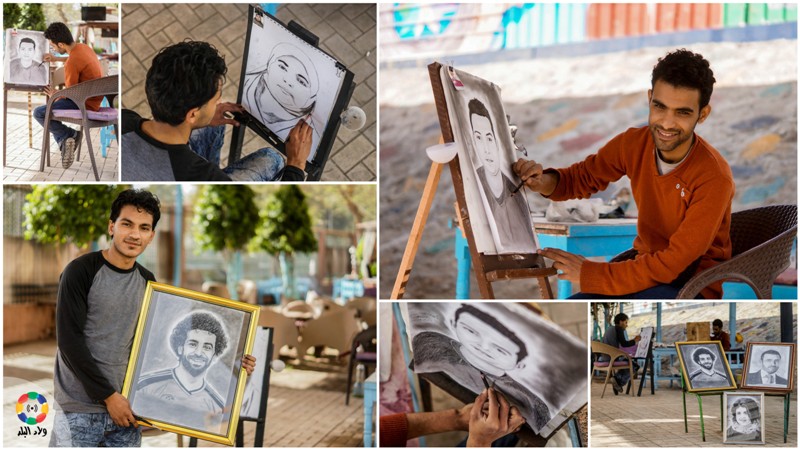 صور| حامد وسيف رسامان مستقلان في حديقة أسيوط العامة 1553868567 631 130324 downloads