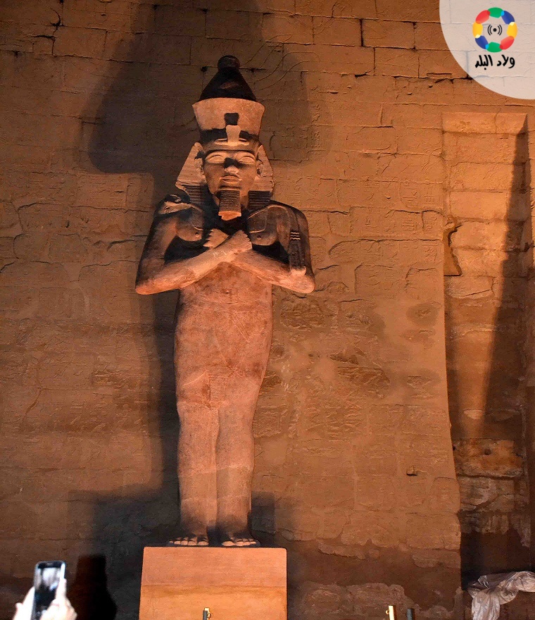 مدير معبد الأقصر يرد على جدل تمثال رمسيس الثاني 1555845483 472 344372