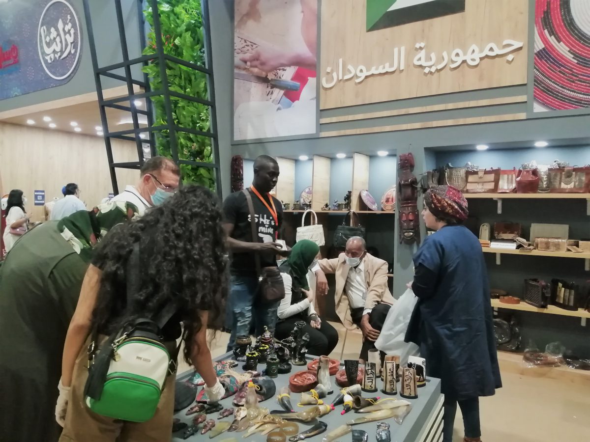 فيديو| سودانيون في معرض «تراثنا»: المنتجات تعكس ثقافتنا