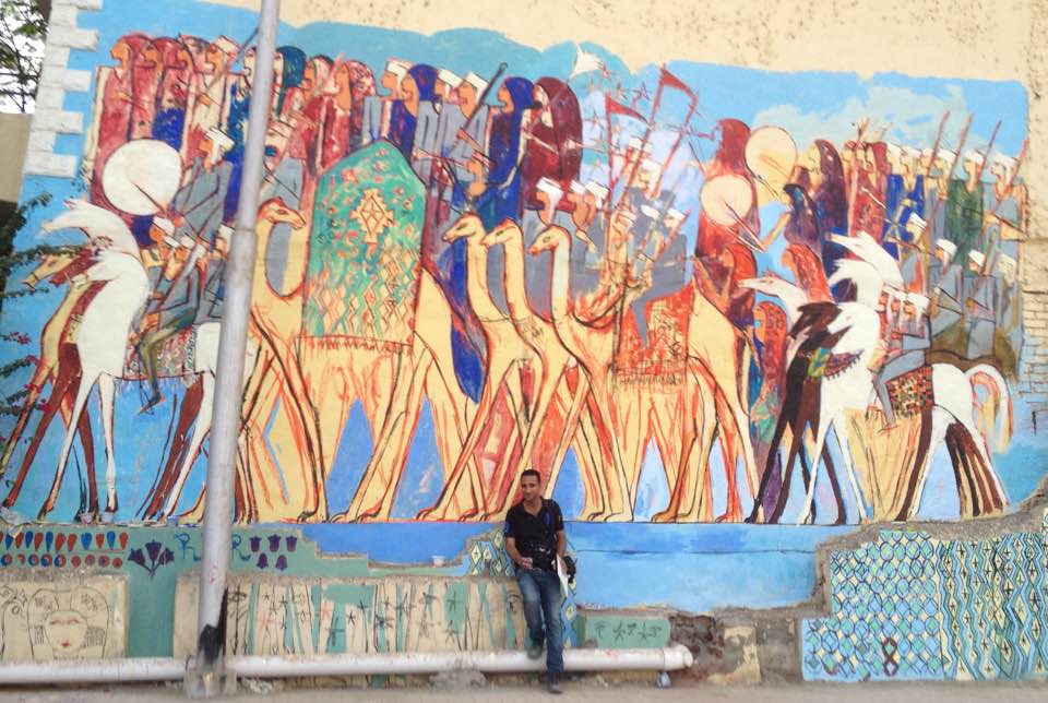 علاء عوض 2 جدارية