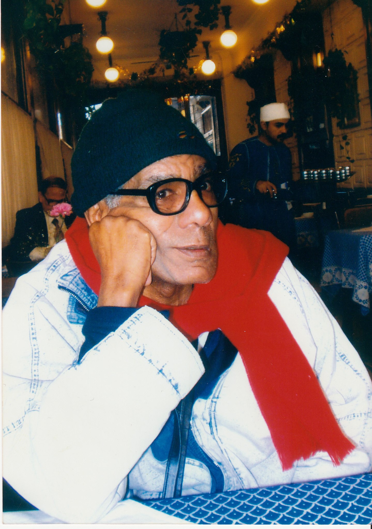 الفان محمد حمام في آخر أيام مرضه