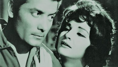 شكري سرحان وشادية فى مشهد من اللص والكلاب