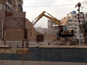 هدم حديقة الهابي لاند ونادي السكة الحديد بالمنصورة من مبادرة انقذوا المنصورة 1