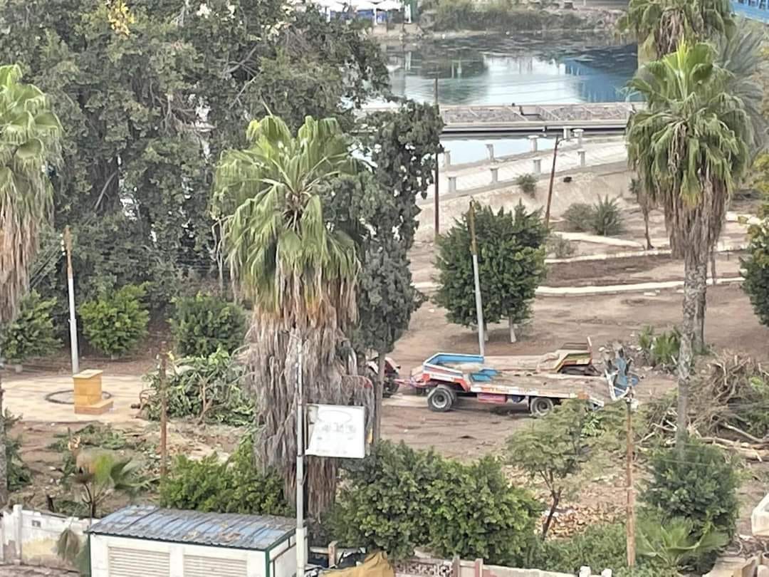 هدم حديقة الهابي لاند ونادي السكة الحديد بالمنصورة - من مبادرة انقذوا المنصورة 