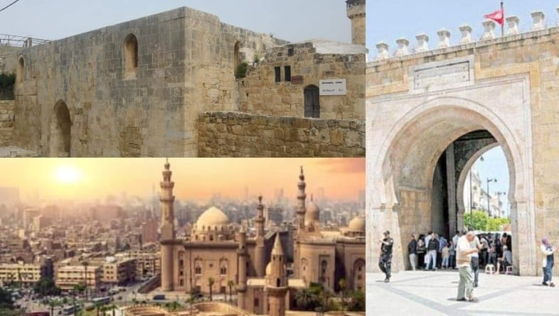 أماكن تراثية في تونس والقدس والقاهرة