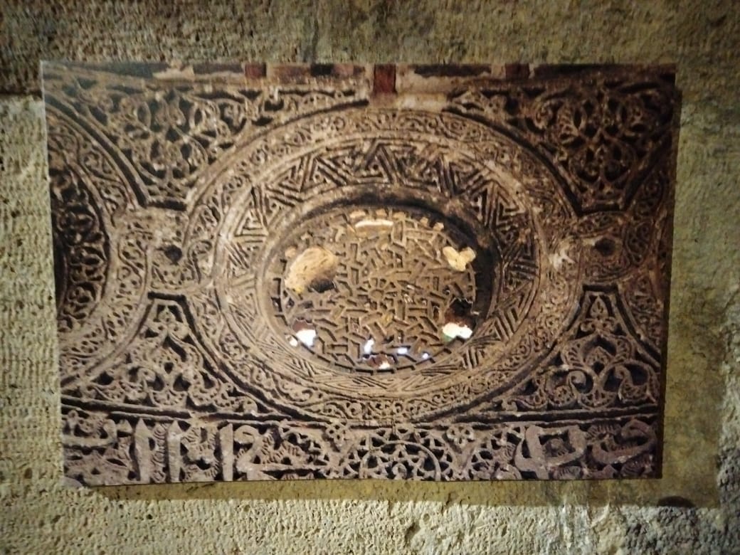 شكل القبة من الداخل مشروع قبة الأشرف خليل 1