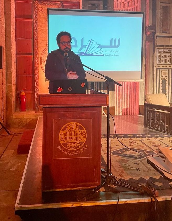 مينا إبراهيم، مؤسس مشروع "أرشيف شبرا"