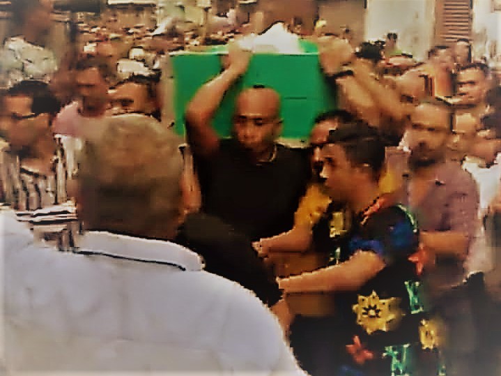 تشيع حنازة الثأر في كوبري القبة