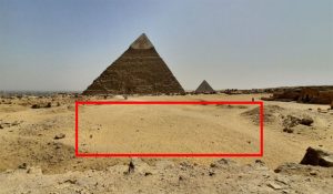 اكتشاف هيكل أثري بجوار هرم خوفو 5