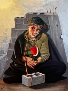 لوحة للفنان أحمد أبو ندا scaled 1