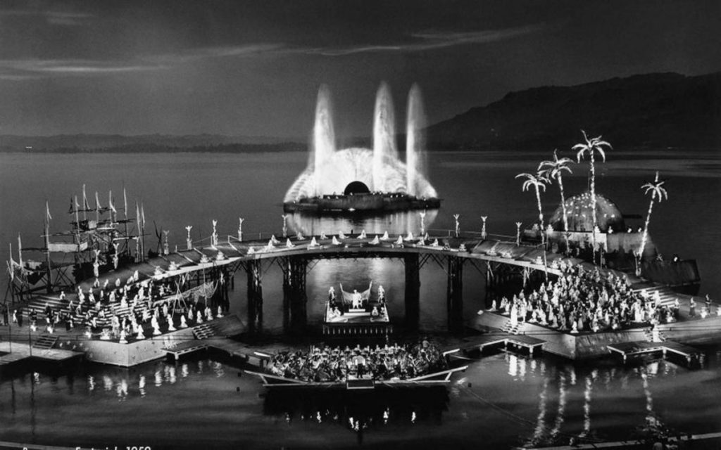 عرض ألف ليلة وليلة عام 1959 بالمسرح العائم في النمسا 1