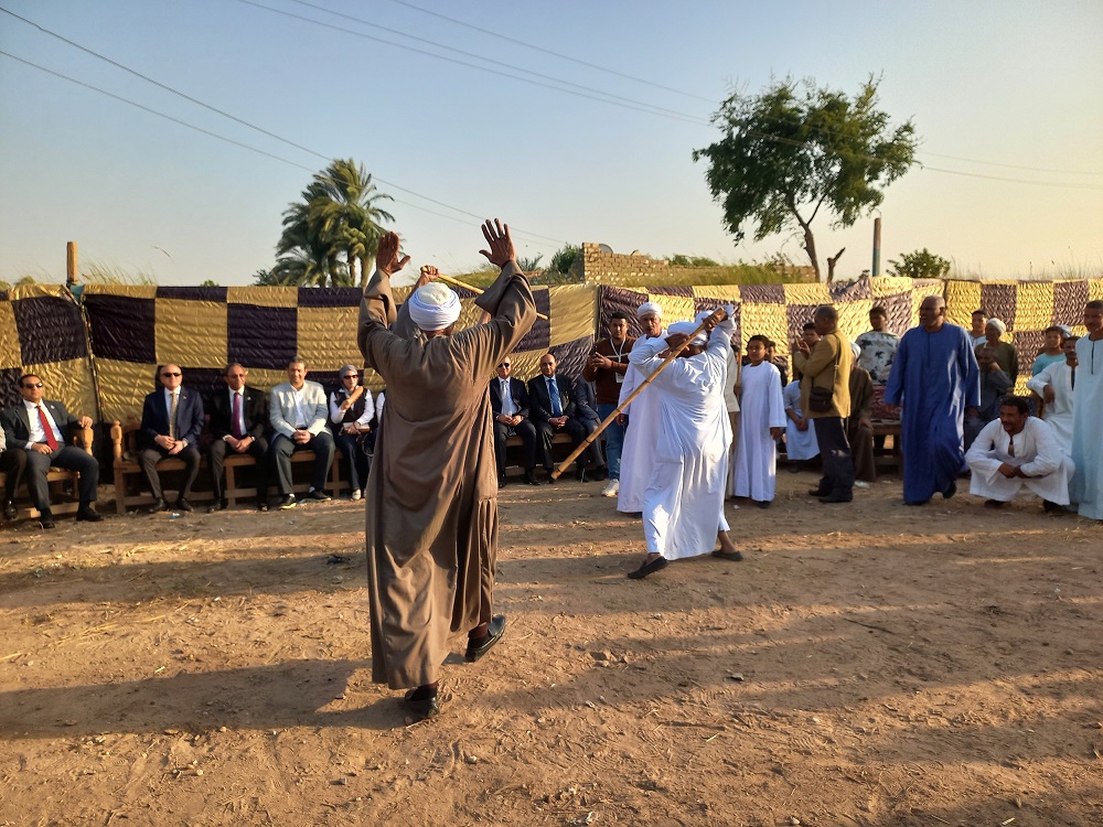 التحطيب بالمهرجان