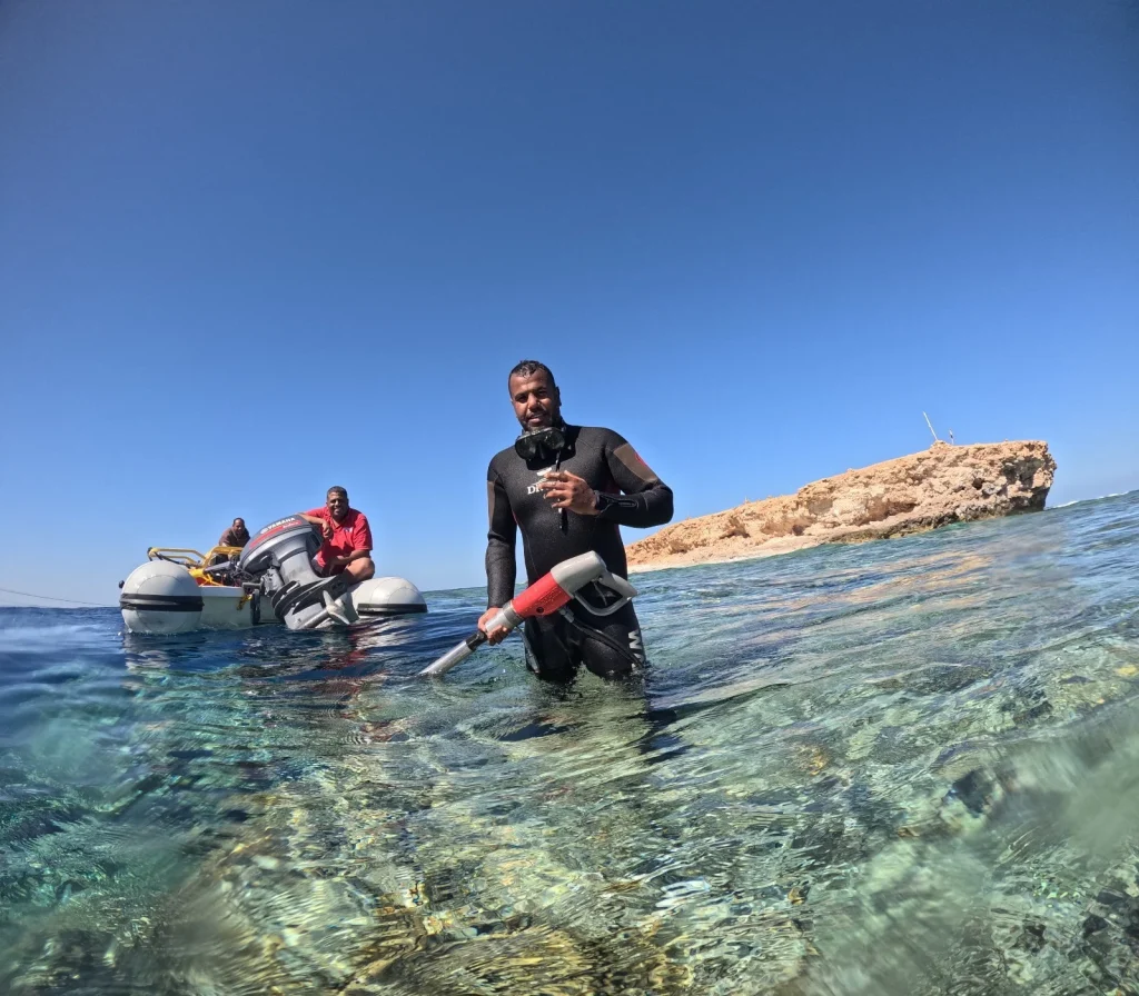 Installation of the Shinghamdrawat in the remote islands of the Red Sea 7