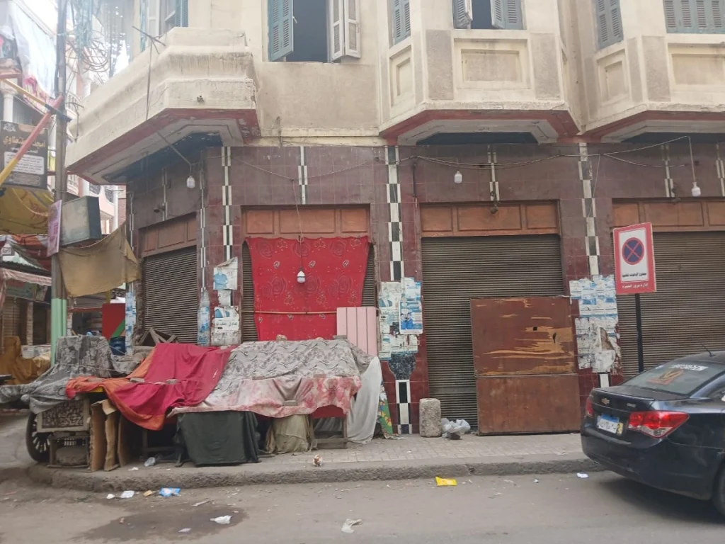 مقهى المسيري بعد إغلاقه.. تصوير: محمود دوير