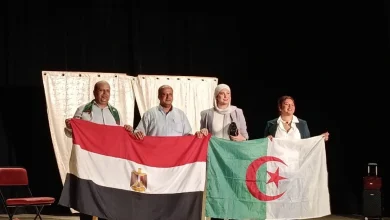 مصر والجزائر في ختام ملتقى المسرح لشباب الجنوب بقنا.. تصوير: أسماء الشرقاوي