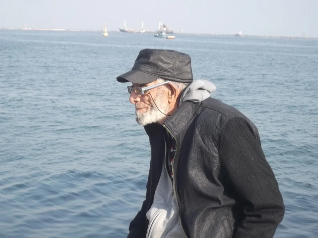 فوزي الدبوسي.. أيوب البحر.. تصوير: أسامة كمال